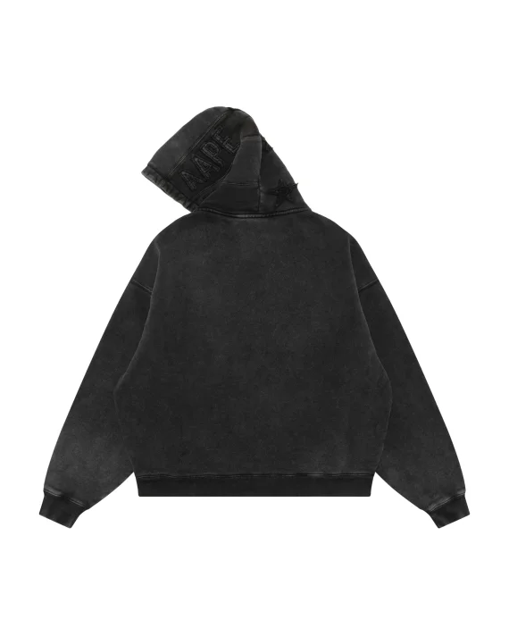 ايه ايه بي إي Moonface zip-up hoodie